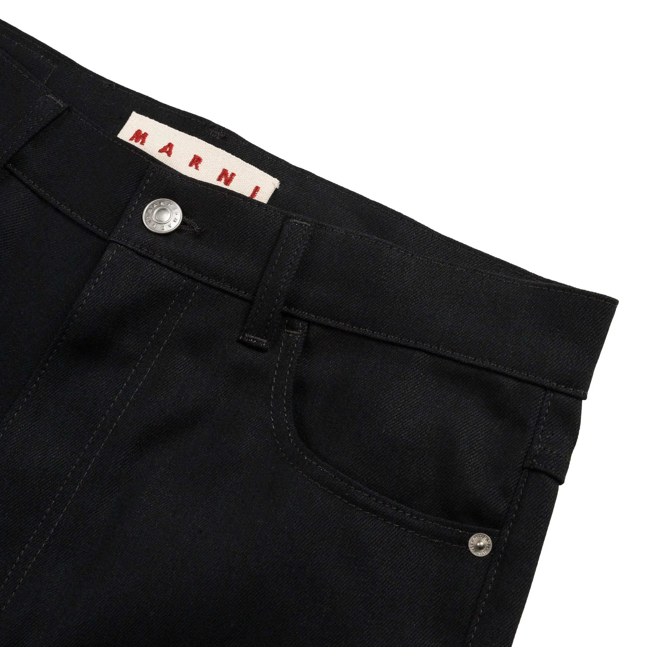 Marni Soft Cotton Denim Pants sold by Asphalt Gold product image thumbnail 3