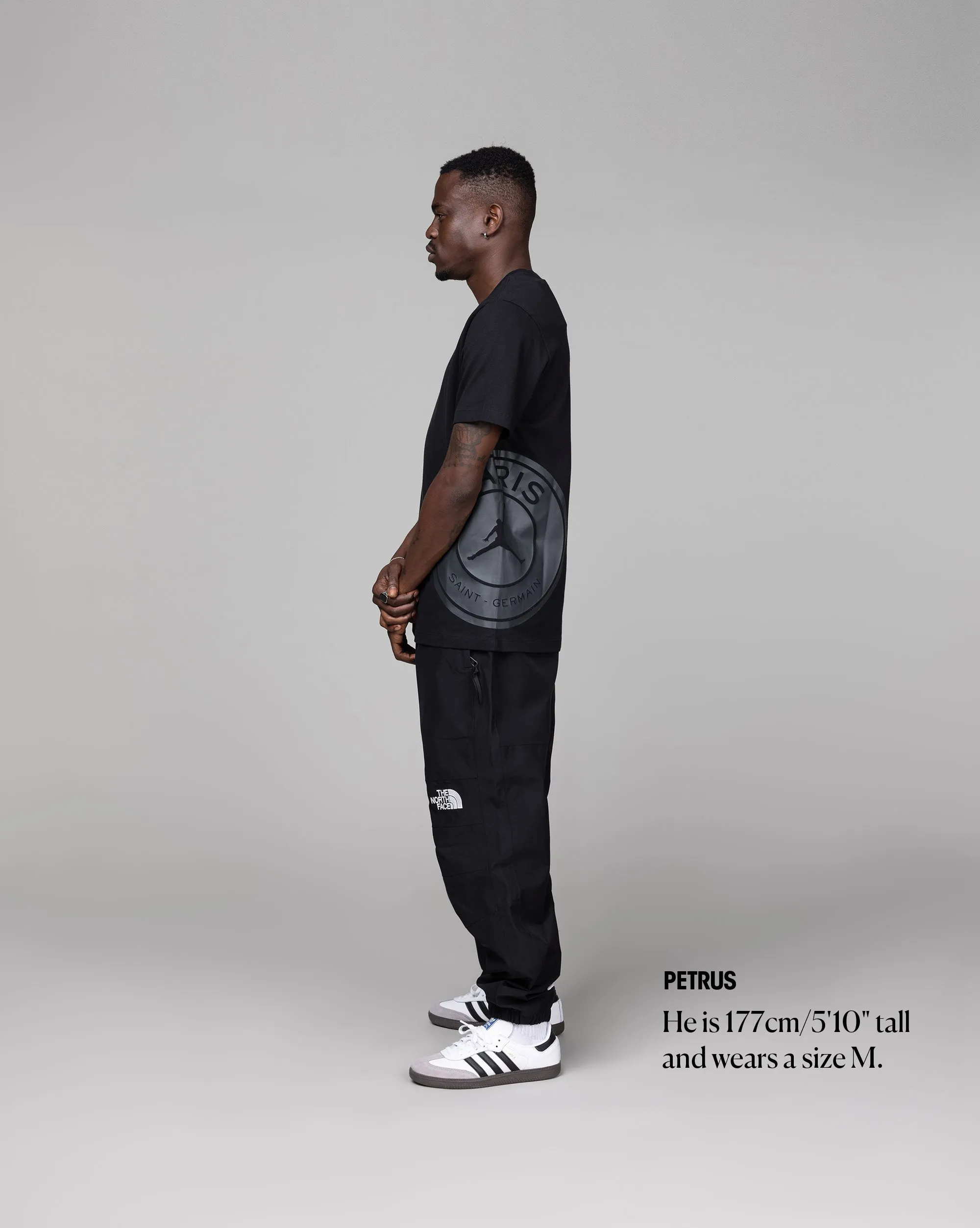 Nike Jordan x PSG Logo Tee sold by Asphalt Gold product image thumbnail 2