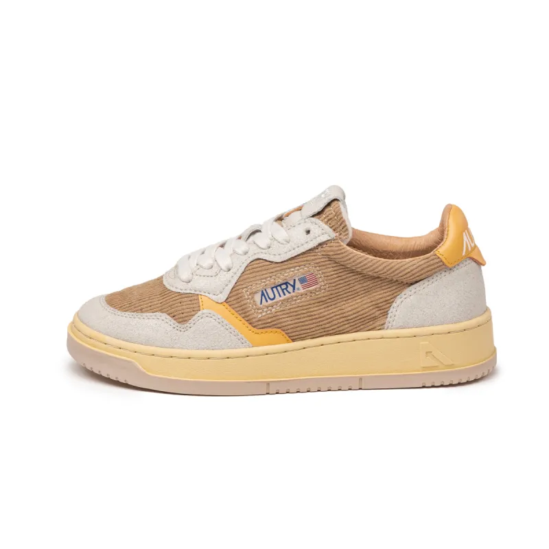 Autry Medalist W *Cracked Leather / Corduroy* sold by Asphalt Gold