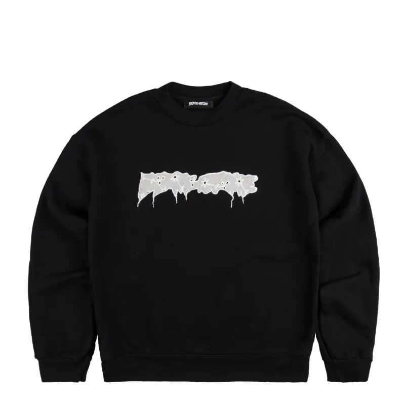Fucking Awesome Doily Stamp Crewneck sold by Asphalt Gold