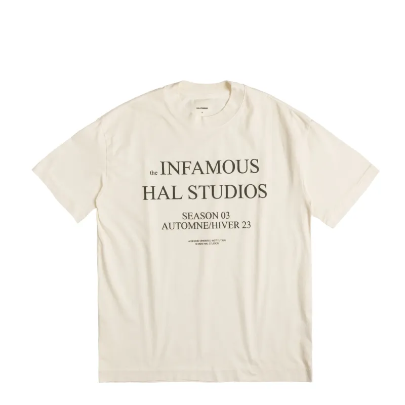 HAL Studios The Infamous T-Shirt sold by Asphalt Gold