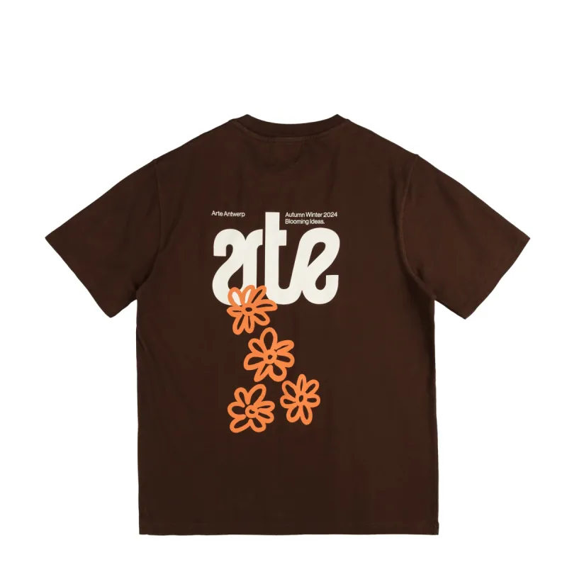 Arte Antwerp Flowers Back T-Shirt made by Asphalt Gold