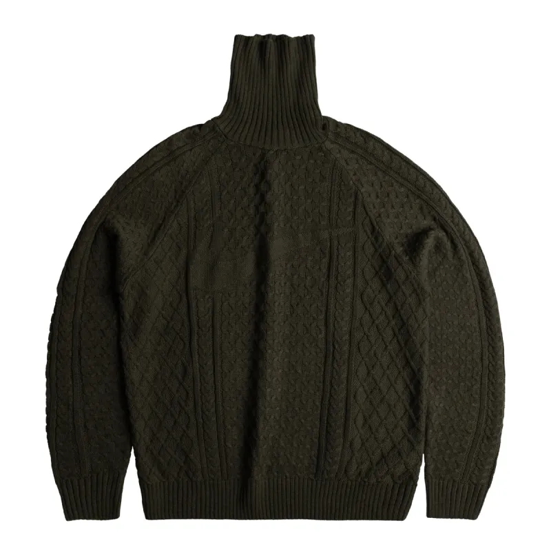 Nike Life Cable Knit Turtleneck sold by Asphalt Gold