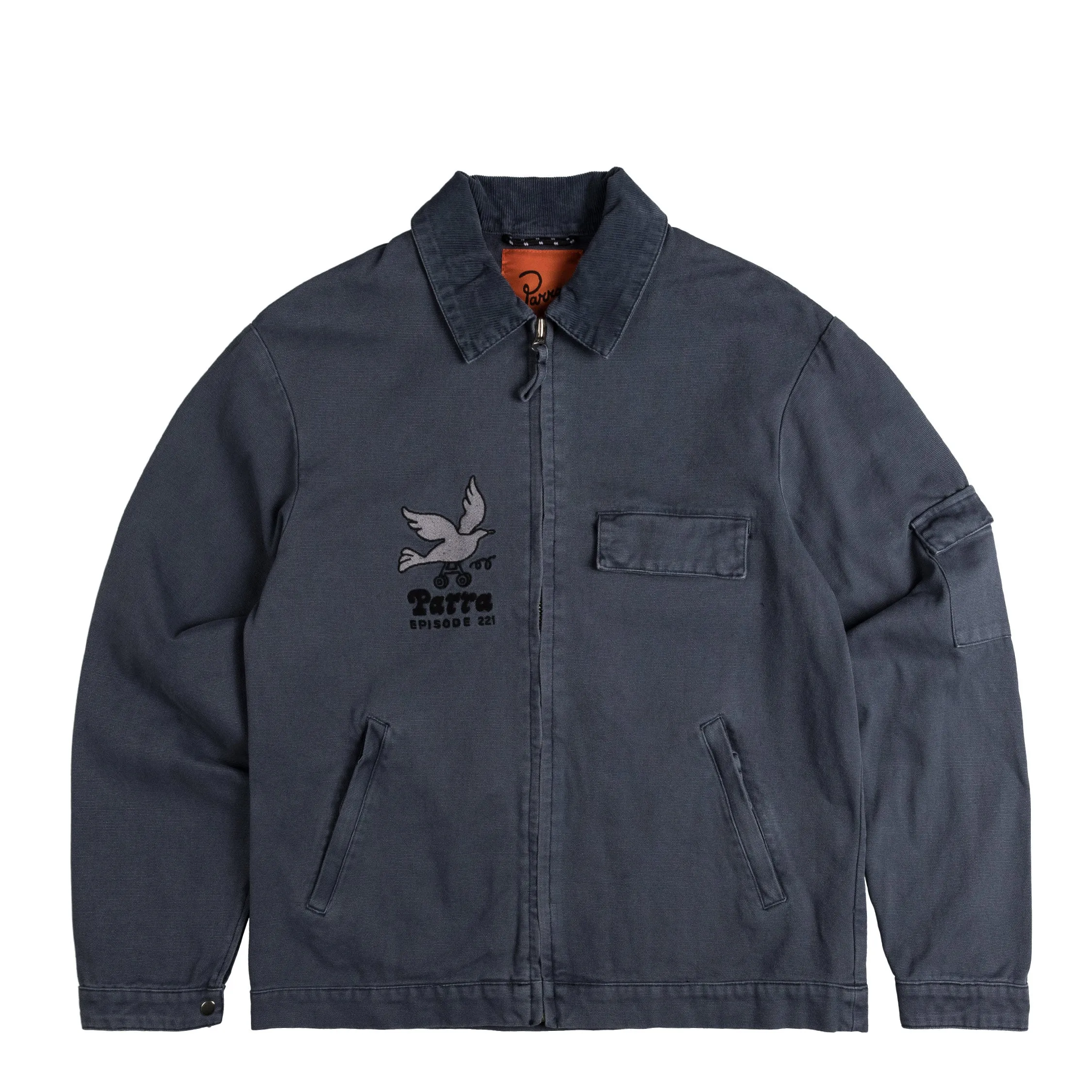 By Parra Twilled Bird Wheel Jacket sold by Asphalt Gold