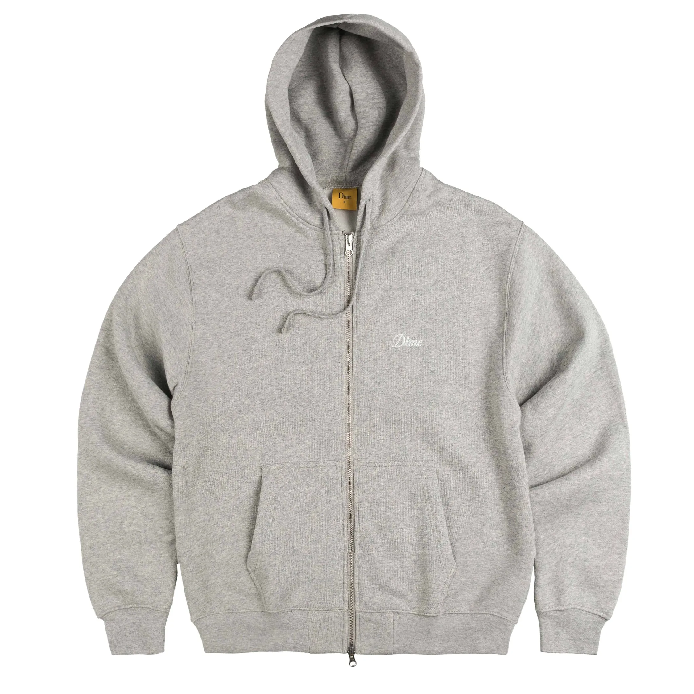 Dime Cursive Zip Hoodie sold by Asphalt Gold