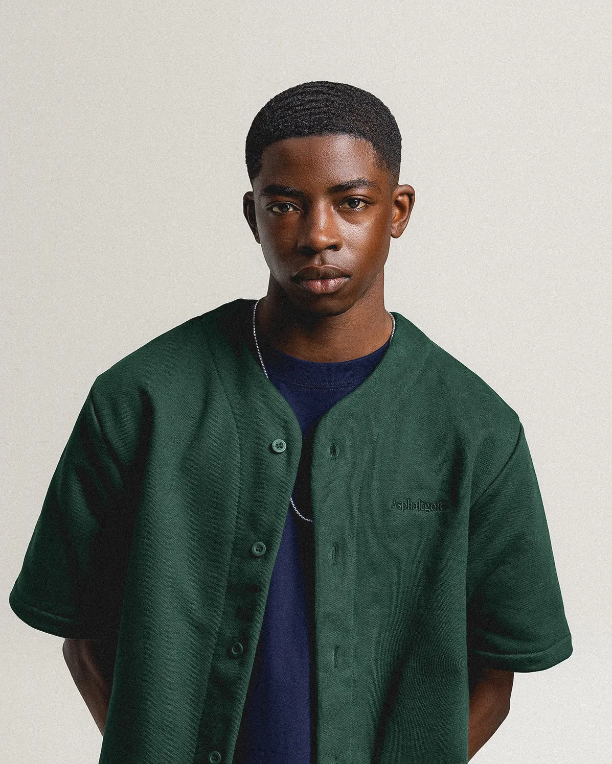 Asphaltgold Essential Sweat Baseball Shirt sold by Asphalt Gold product image thumbnail 3