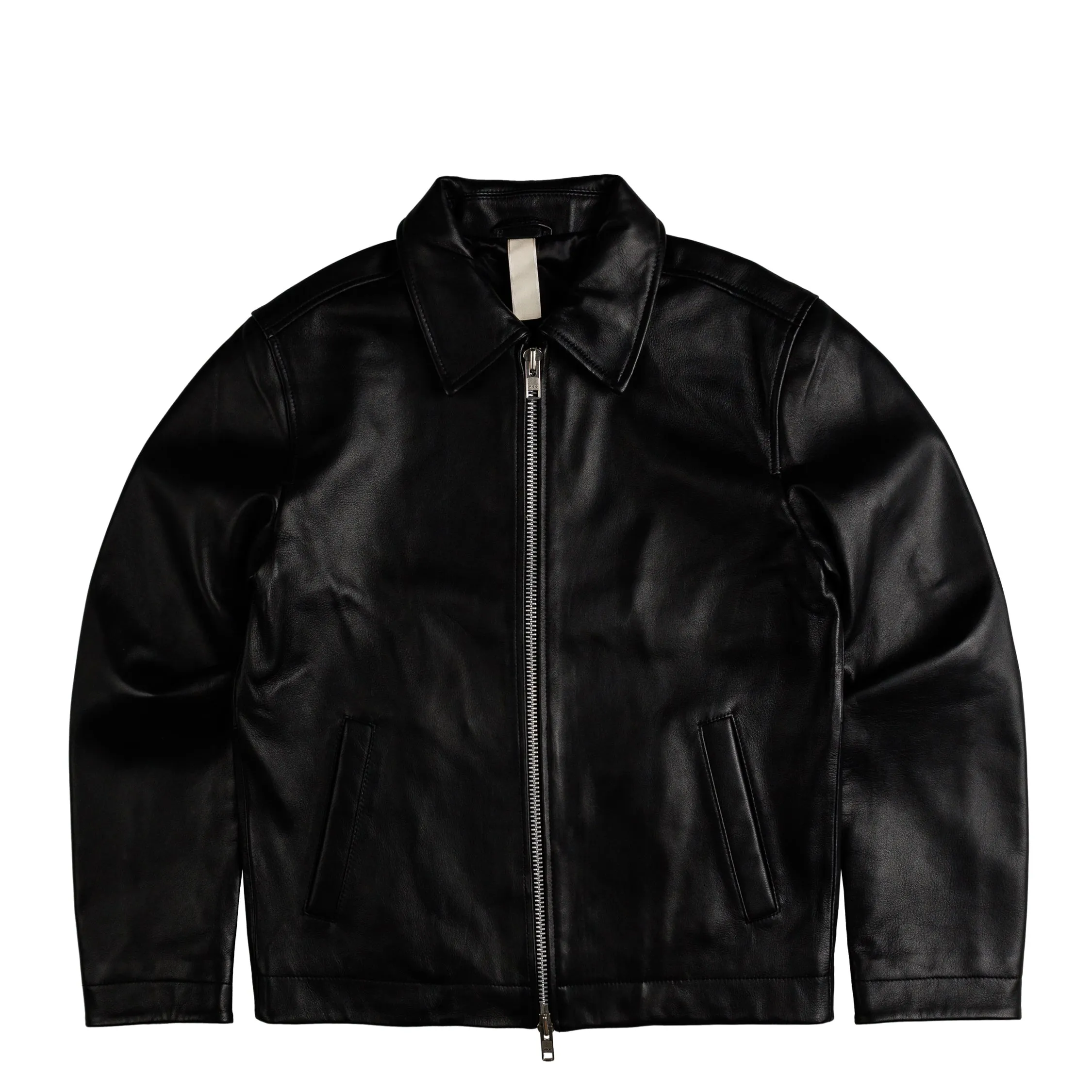Sunflower Short Leather Jacket sold by Asphalt Gold