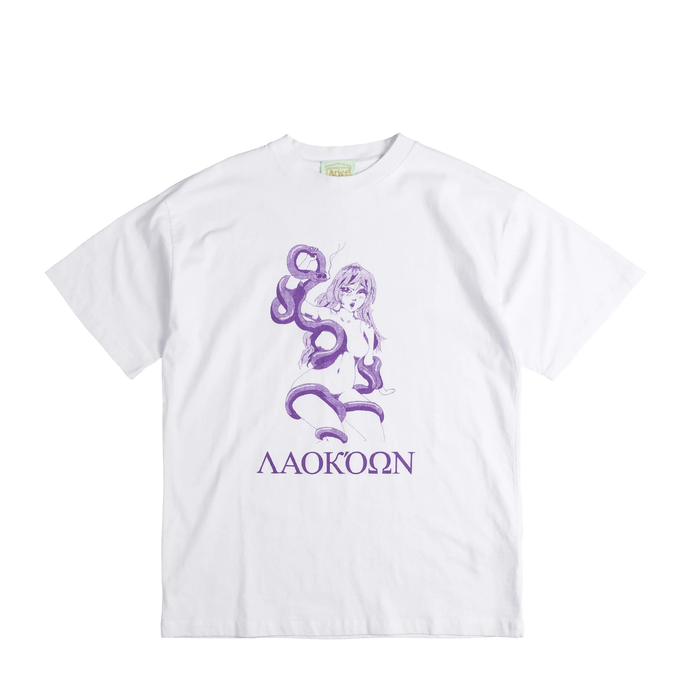 Aries Laocoonte Tee sold by Asphalt Gold