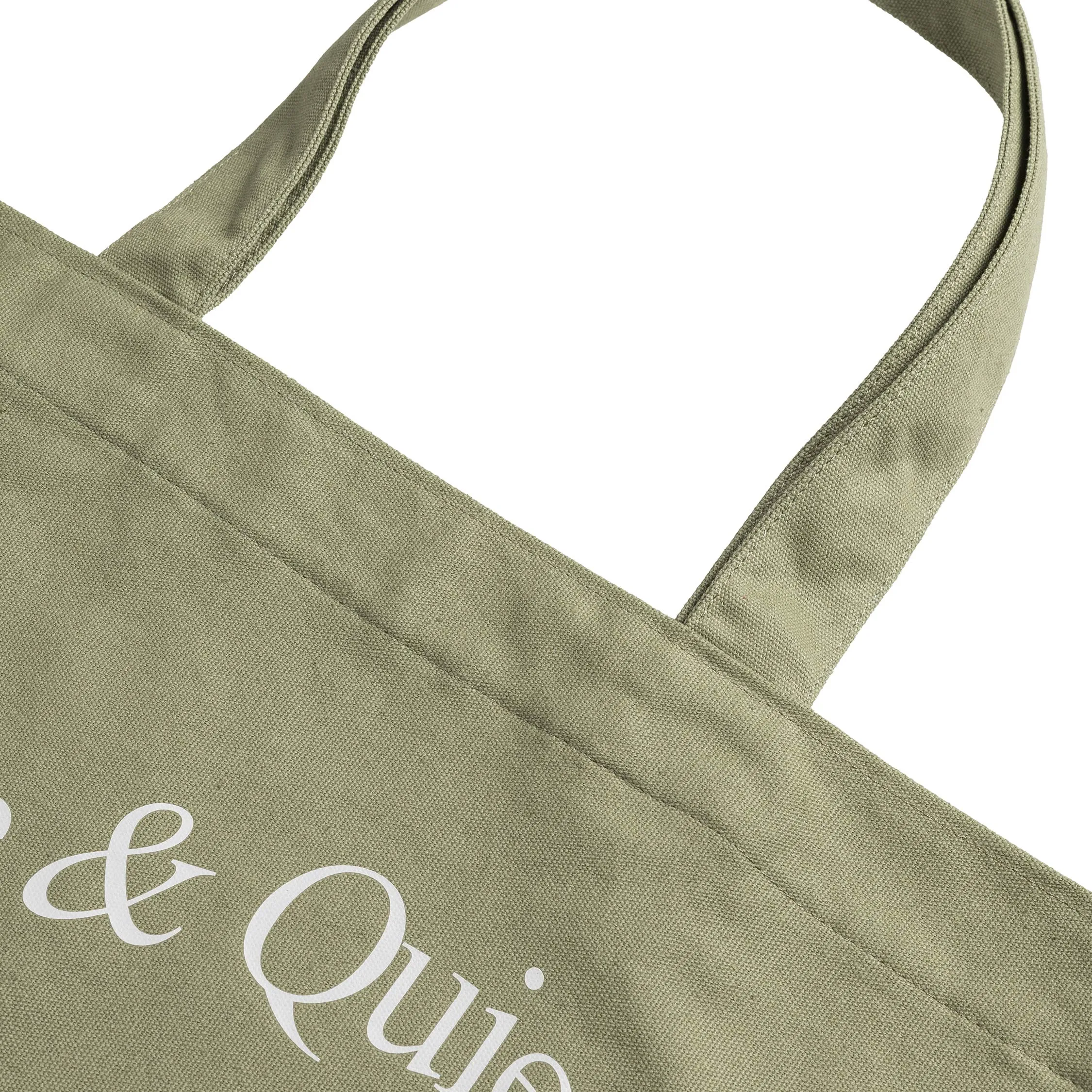Museum of Peace & Quiet Wordmark Tote Bag sold by Asphalt Gold product image thumbnail 3
