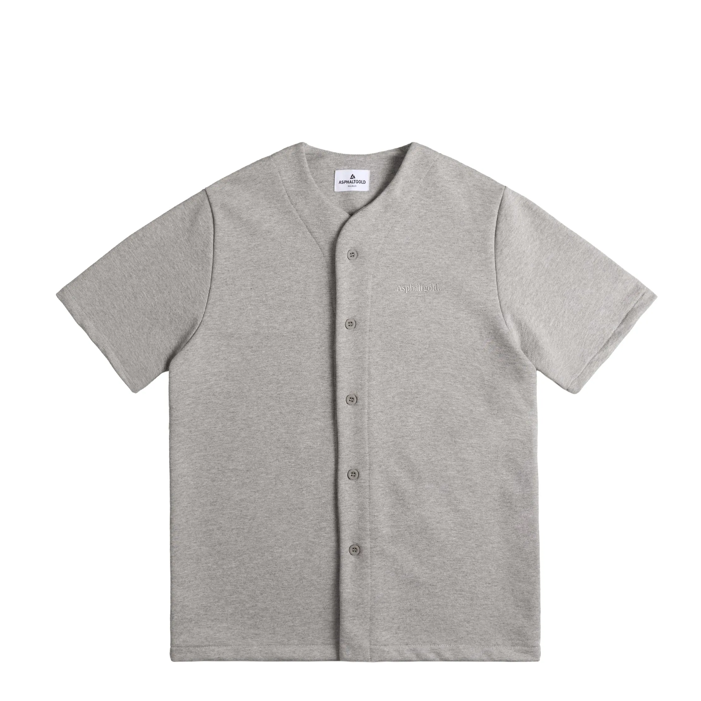 Asphaltgold Essential Sweat Baseball Shirt sold by Asphalt Gold