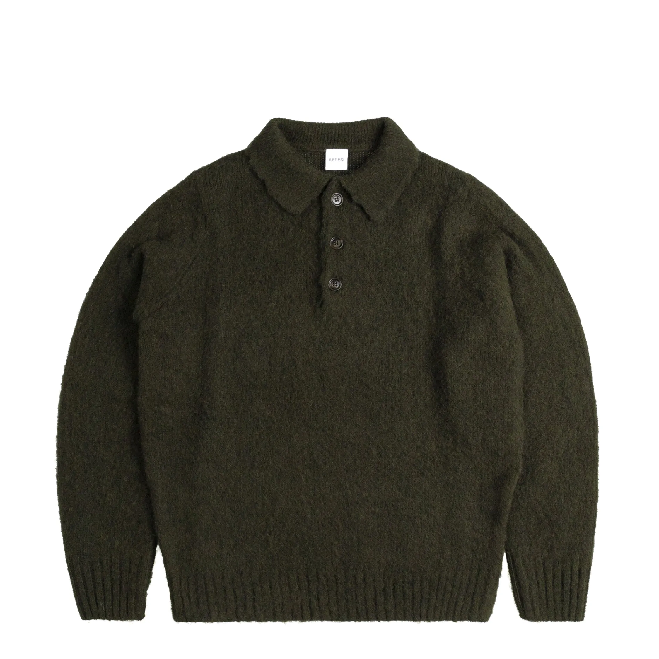 ASPESI Knit Polo sold by Asphalt Gold