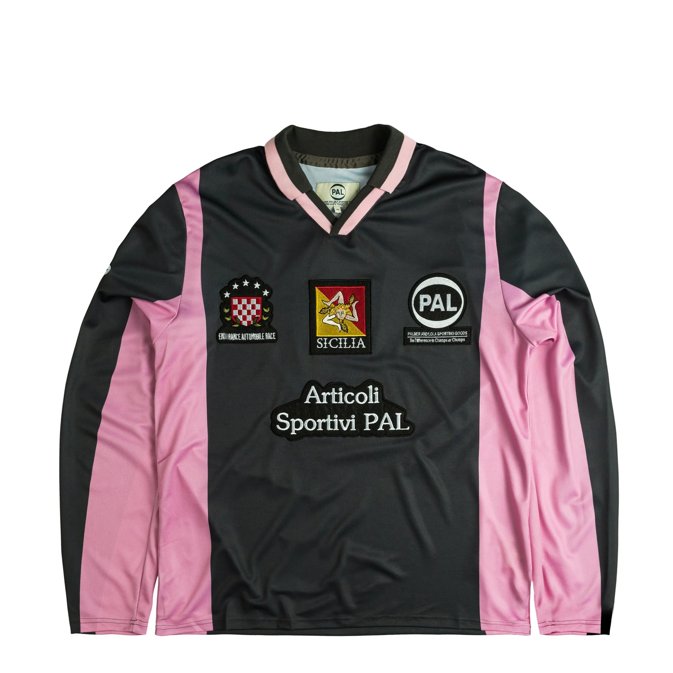 PAL Sporting Goods Palermo Tribute Longsleeve sold by Asphalt Gold
