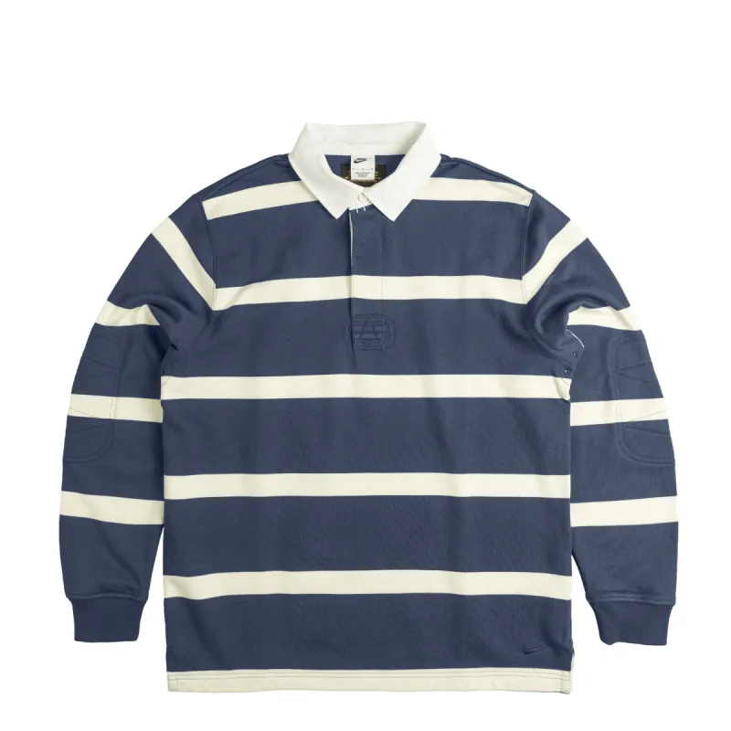 Nike Life Striped Heavyweight Rugby French Terry sold by Asphalt Gold