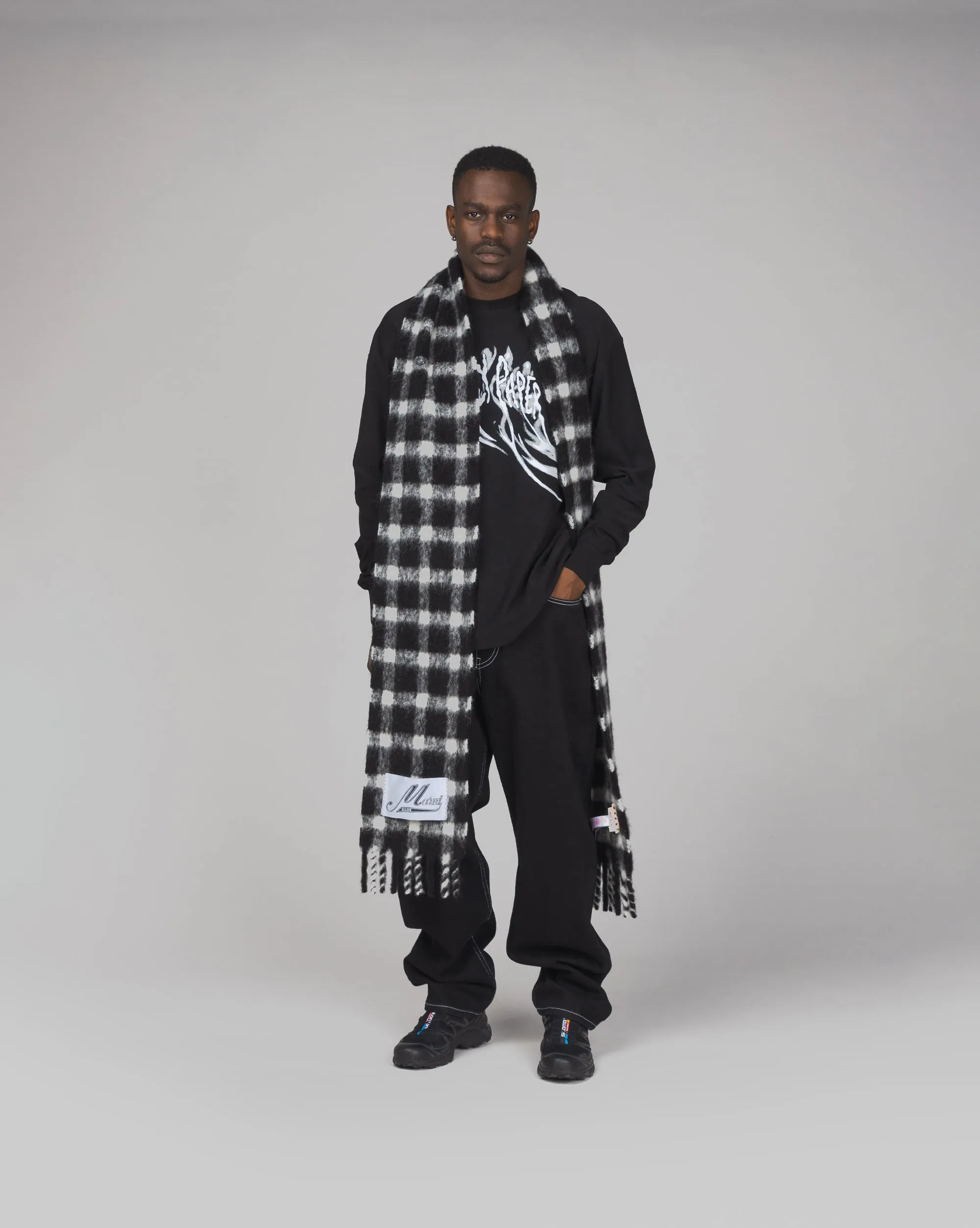 Marni Brushed Alpaca Scarf sold by Asphalt Gold product image thumbnail 2