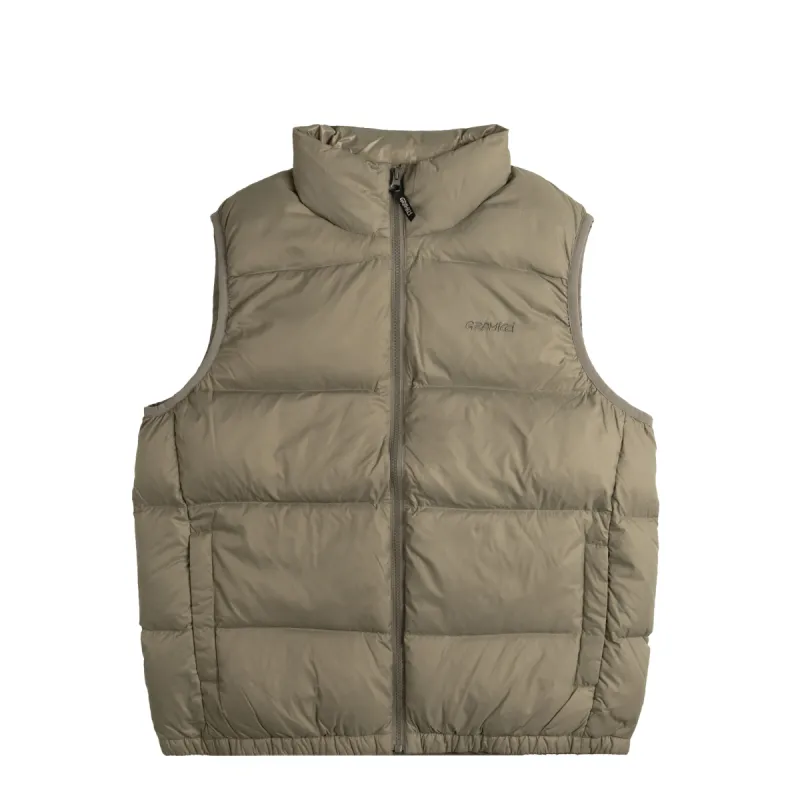 Gramicci Down Puffer Vest sold by Asphalt Gold