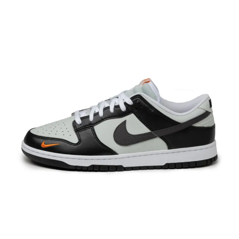 Nike Dunk Low *Black Orange Mini Swoosh* sold by Asphalt Gold