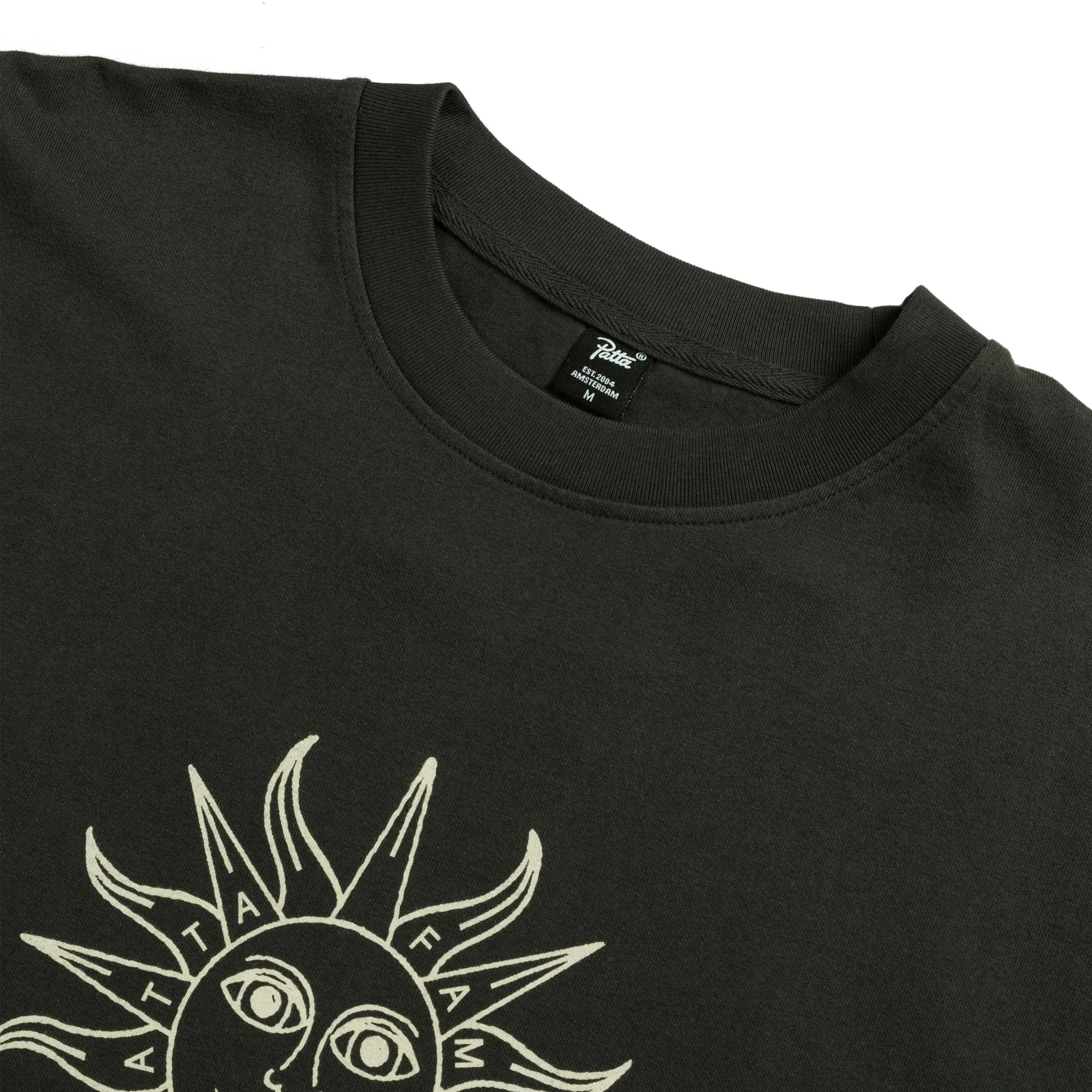 Patta Black Gold Sun T-Shirt sold by Asphalt Gold product image thumbnail 3