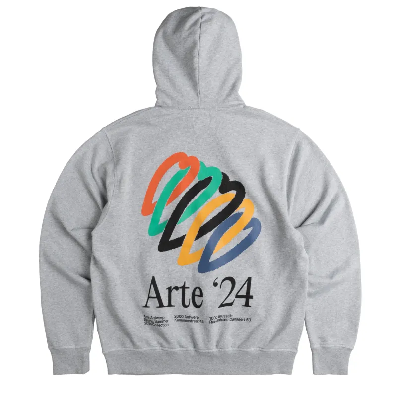 Arte Antwerp Heart Rings Hoodie sold by Asphalt Gold