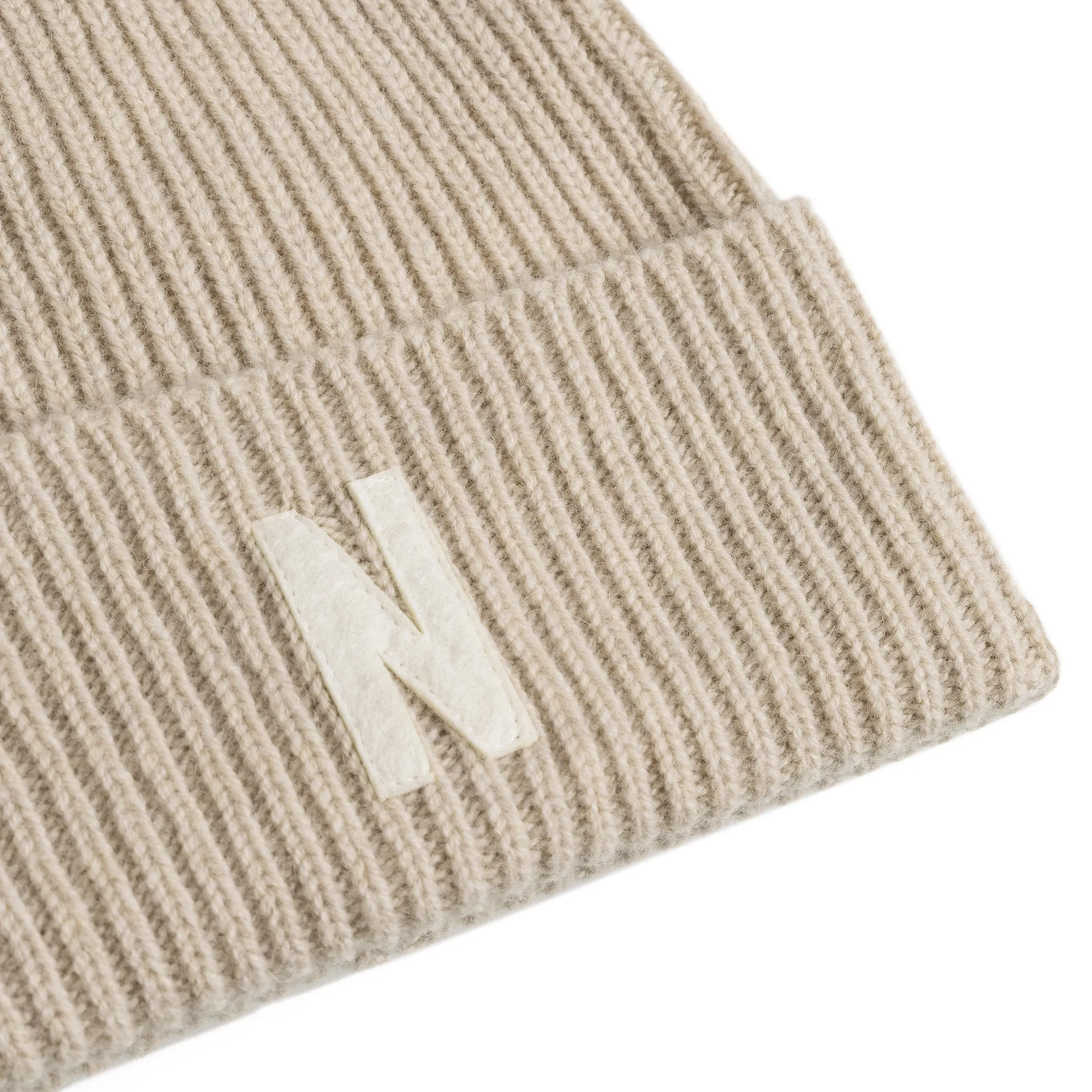 Norse Projects Merino Lambswool Rib Beanie sold by Asphalt Gold product image thumbnail 3