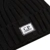C.P. Company Extra Fine Merino Wool Logo Beanie sold by Asphalt Gold