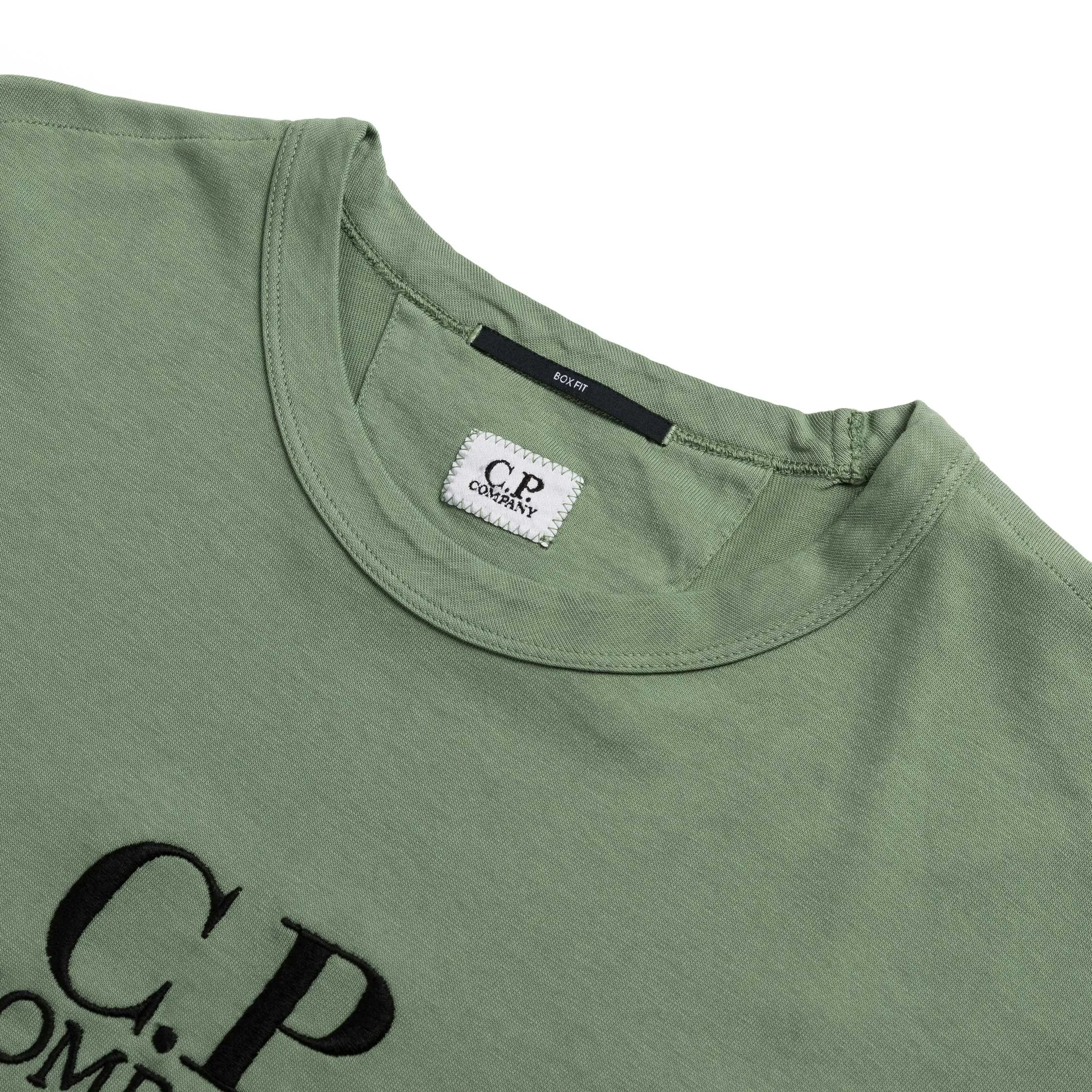C.P. Company 20/1 Jersey Boxy Logo T-Shirt sold by Asphalt Gold product image thumbnail 3