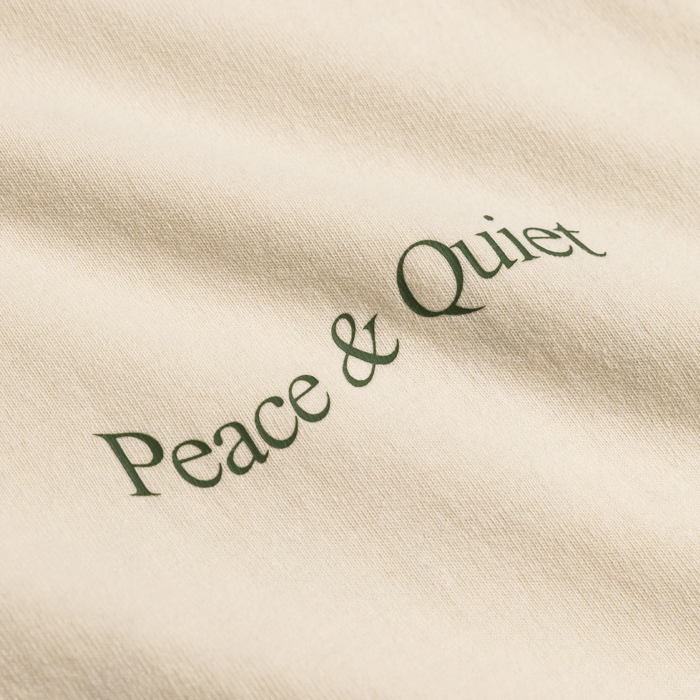 Museum of Peace & Quiet Wordmark T-Shirt sold by Asphalt Gold product image thumbnail 4