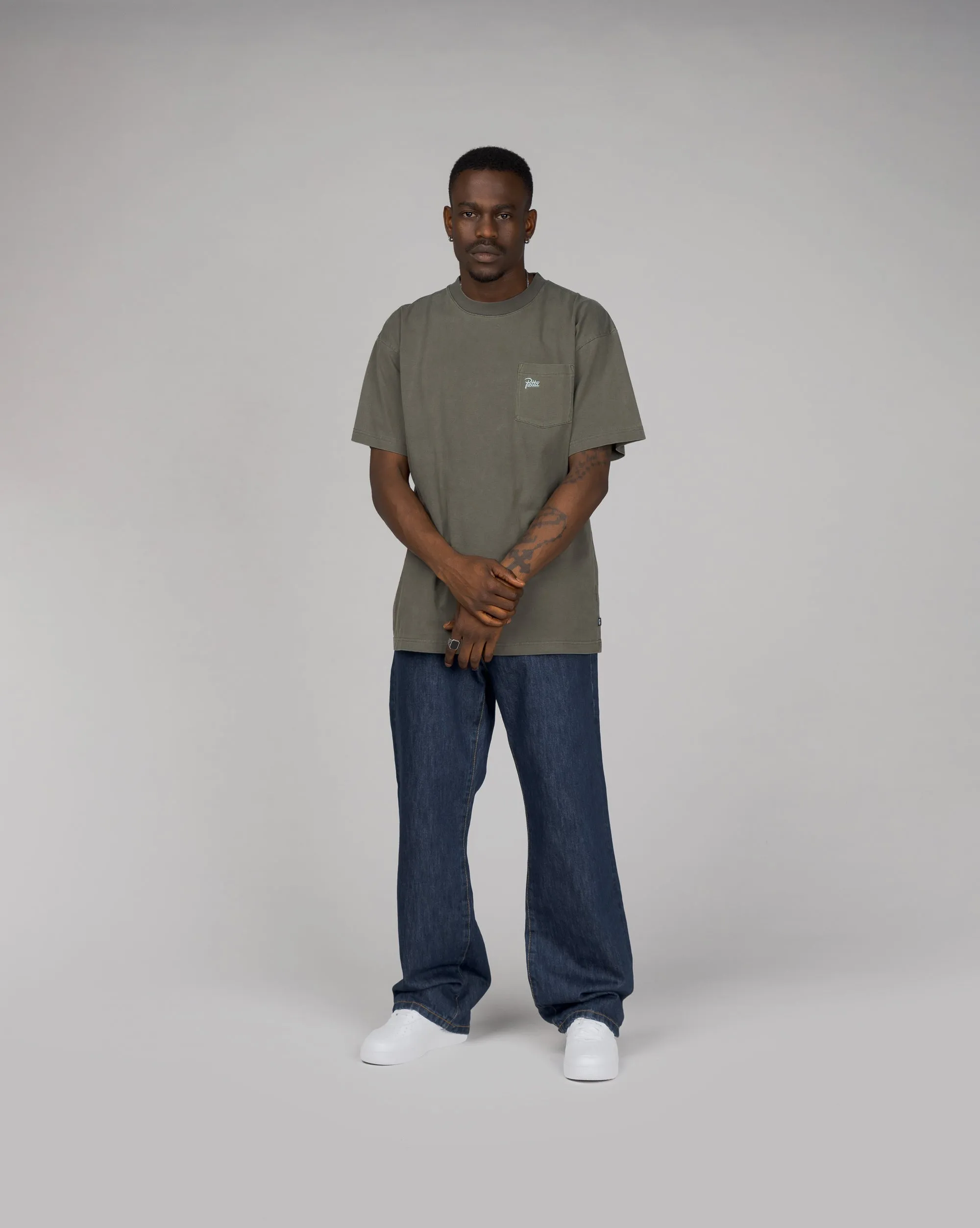 Patta Basic Washed Pocket T-Shirt sold by Asphalt Gold product image thumbnail 2