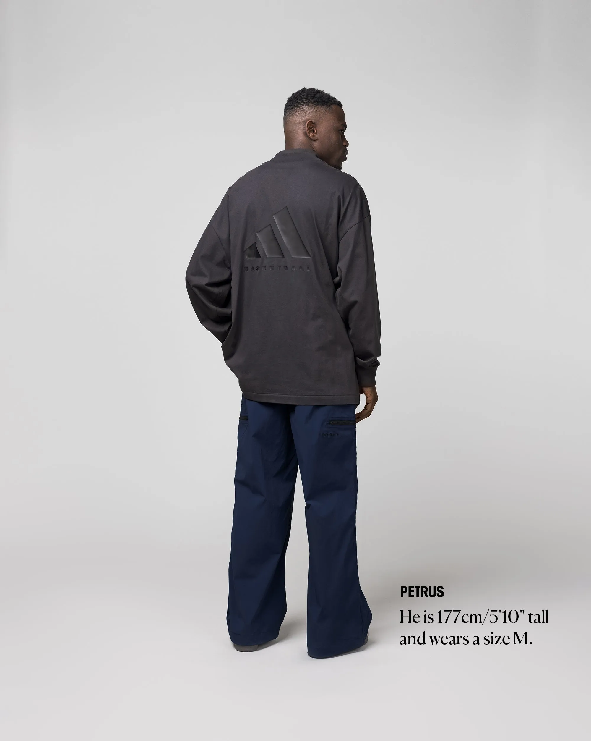Adidas Basketball Longsleeve Tee sold by Asphalt Gold product image thumbnail 3