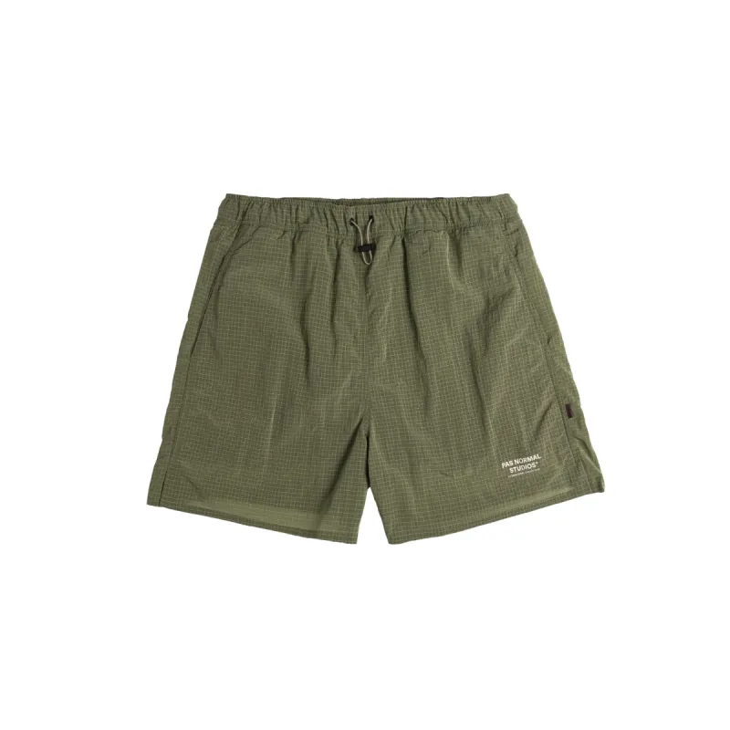 Pas Normal Studios Off-Race Ripstop Shorts sold by Asphalt Gold