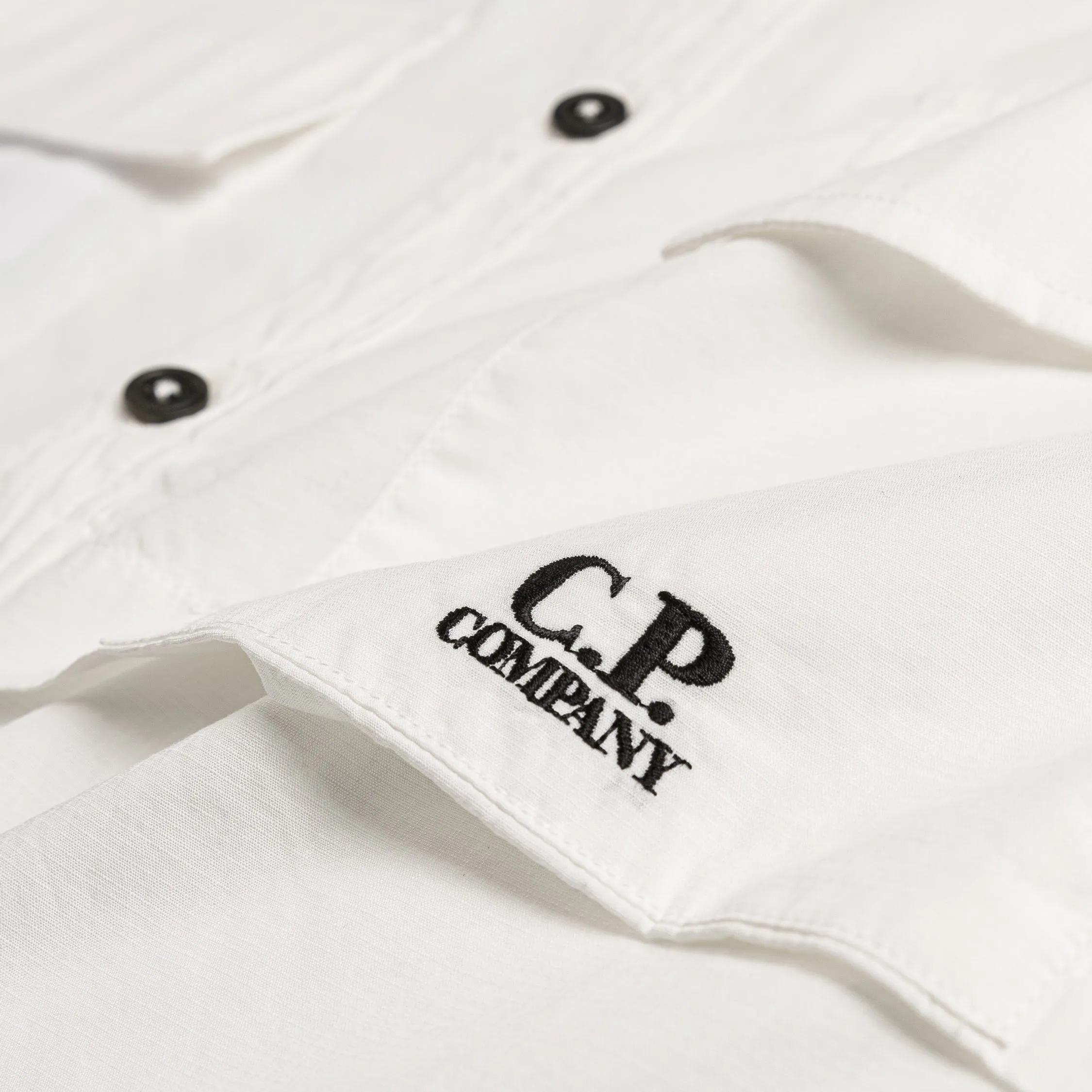 C.P. Company Cotton Rip-Stop Short Sleeved Shirt sold by Asphalt Gold product image thumbnail 3