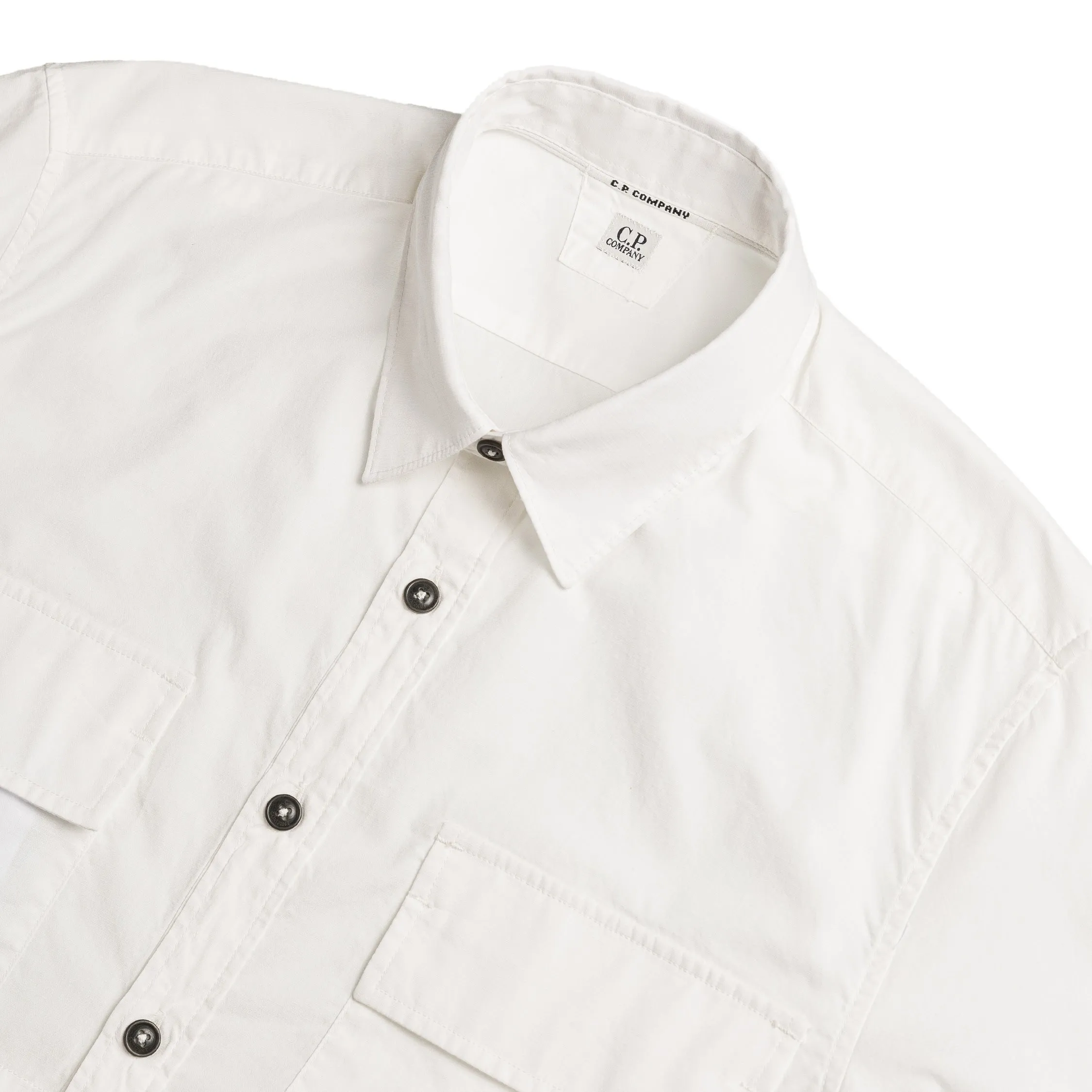 C.P. Company Cotton Rip-Stop Short Sleeved Shirt sold by Asphalt Gold product image thumbnail 2