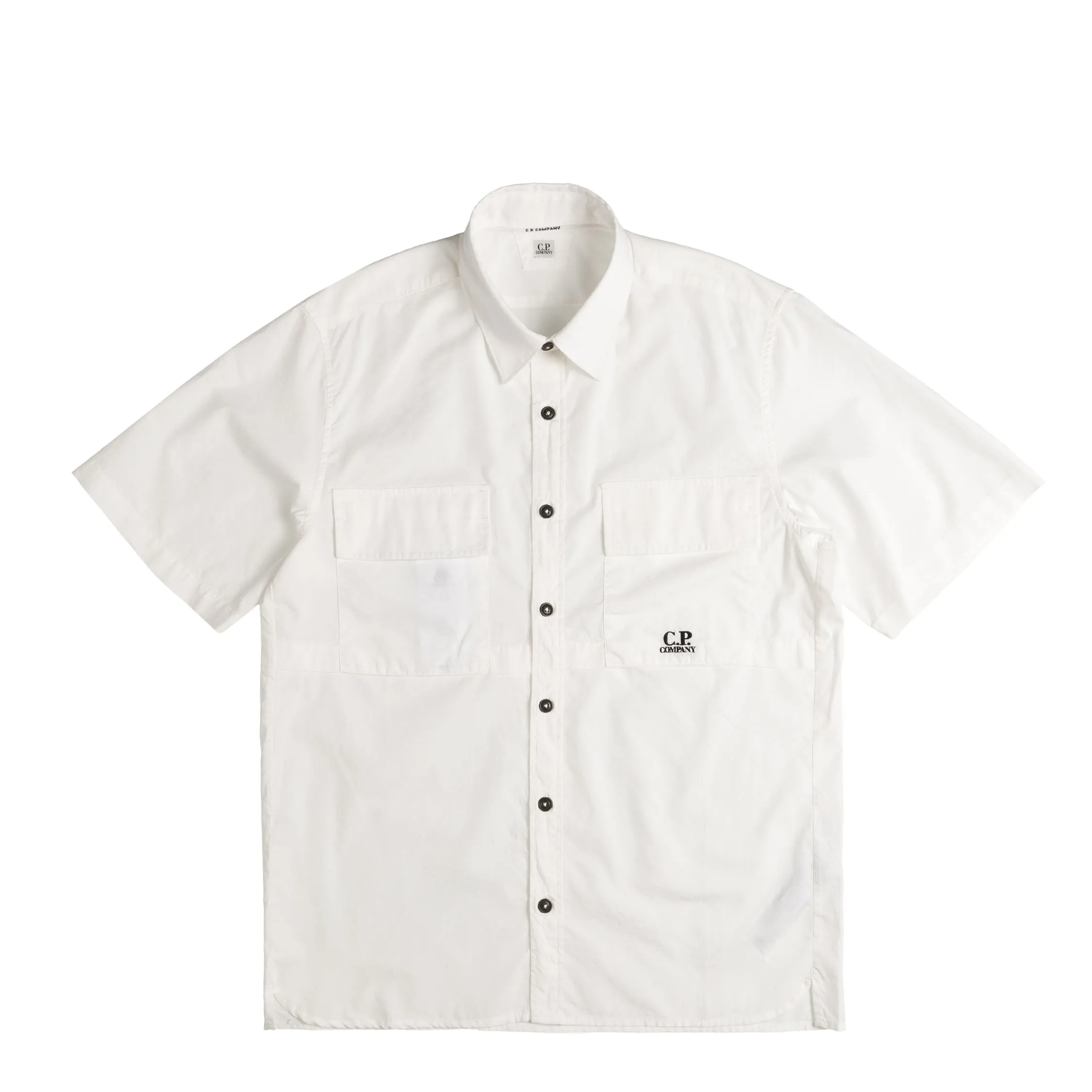 C.P. Company Cotton Rip-Stop Short Sleeved Shirt sold by Asphalt Gold