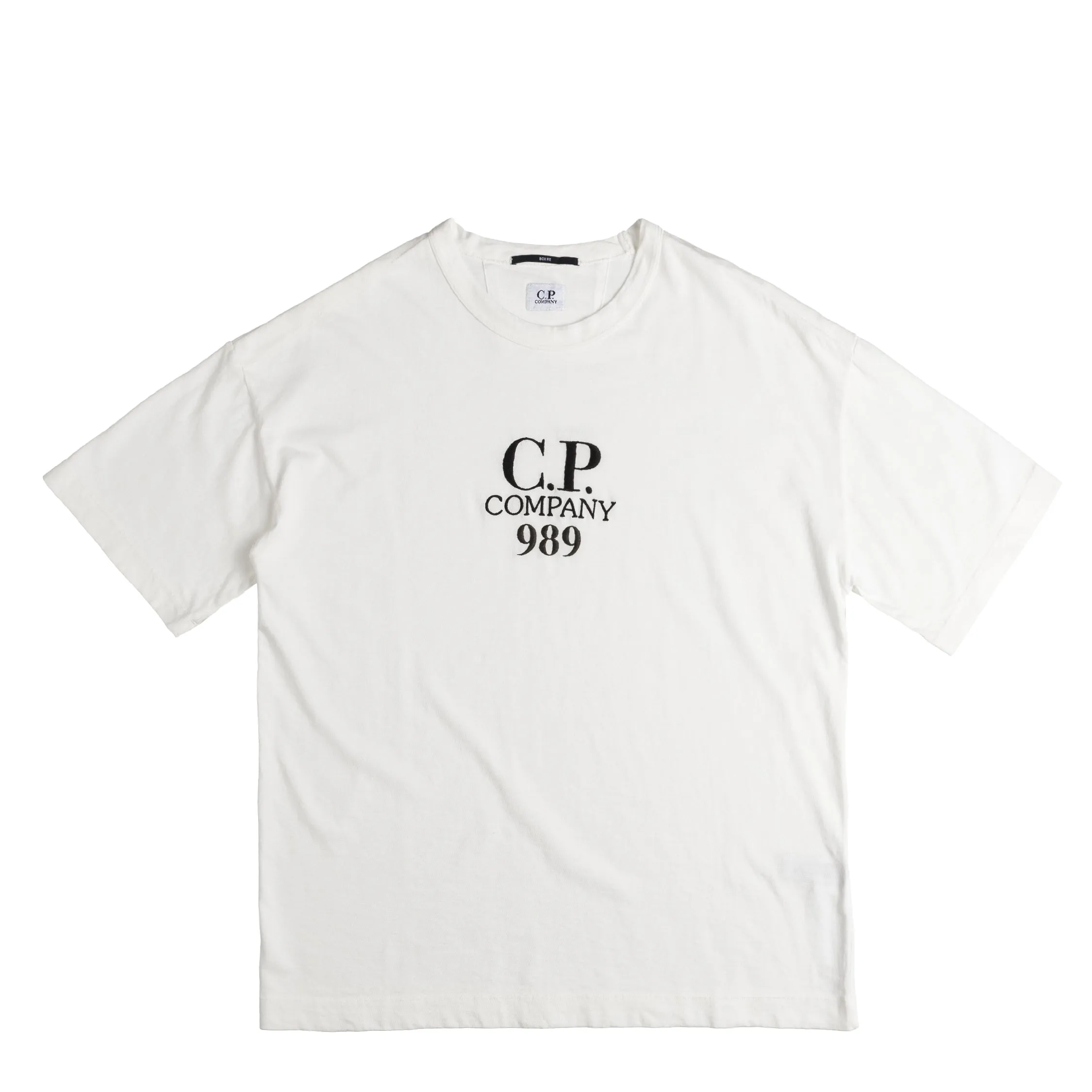 C.P. Company 20/1 Jersey Boxy Logo T-Shirt sold by Asphalt Gold