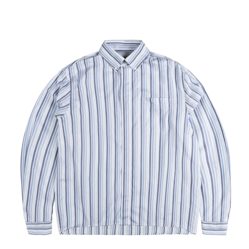 Marni Striped Organic Poplin Shirt sold by Asphalt Gold