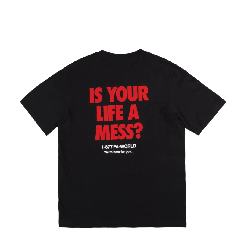 Fucking Awesome Is Your Life A Mess Tee sold by Asphalt Gold