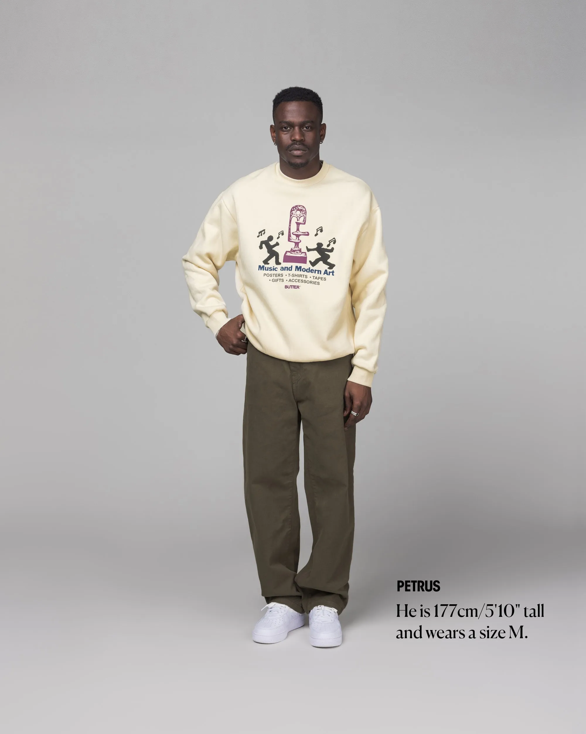 Butter Goods Gallery Crewneck sold by Asphalt Gold product image thumbnail 2
