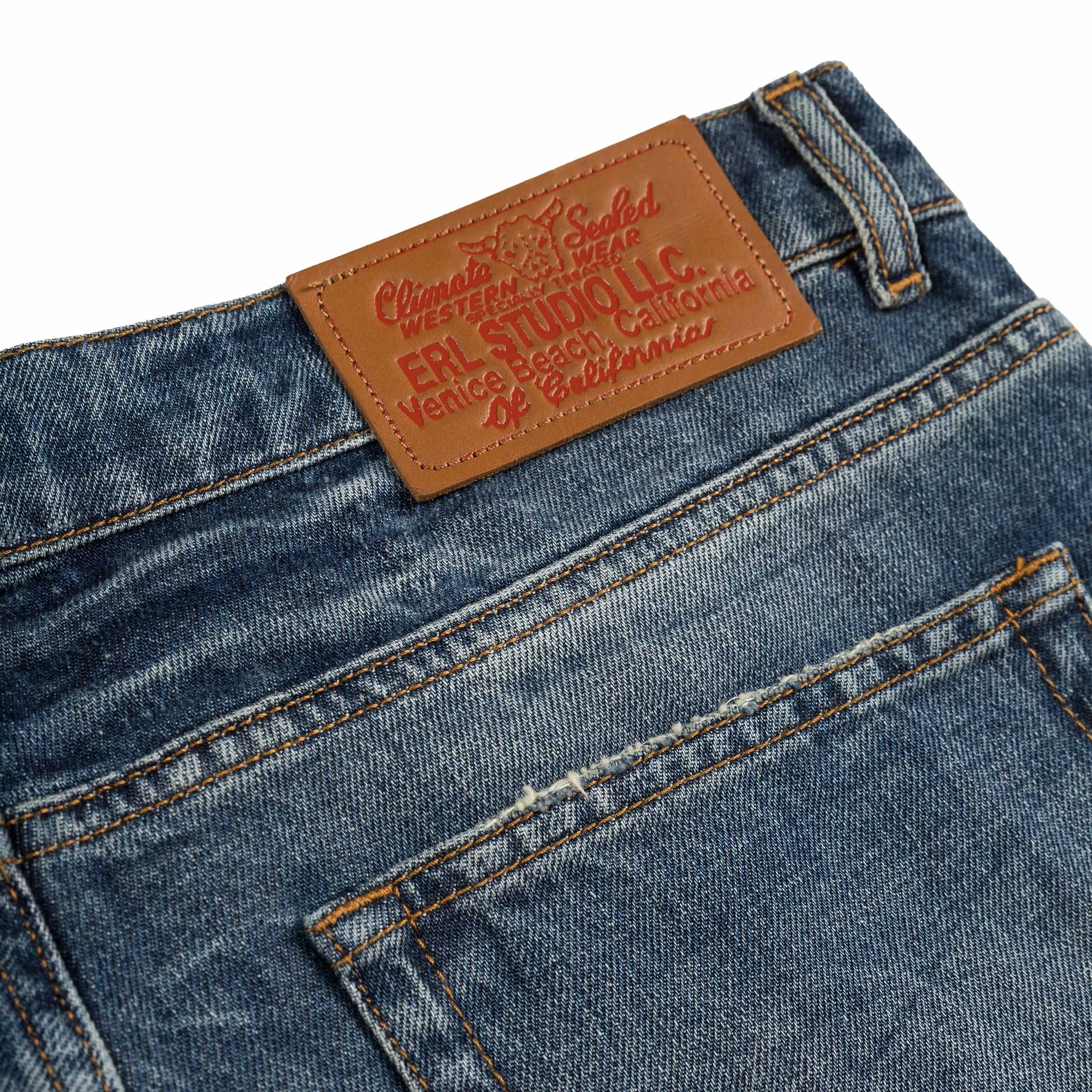 ERL Distressed Regular Fit Jeans sold by Asphalt Gold product image thumbnail 4