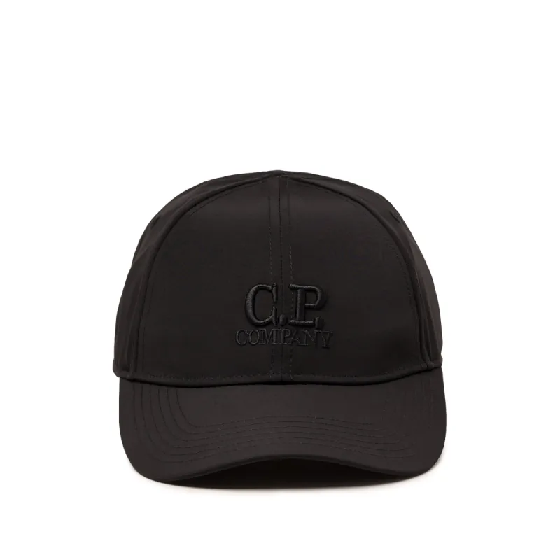 C.P. Company Chrome-R Logo Cap sold by Asphalt Gold