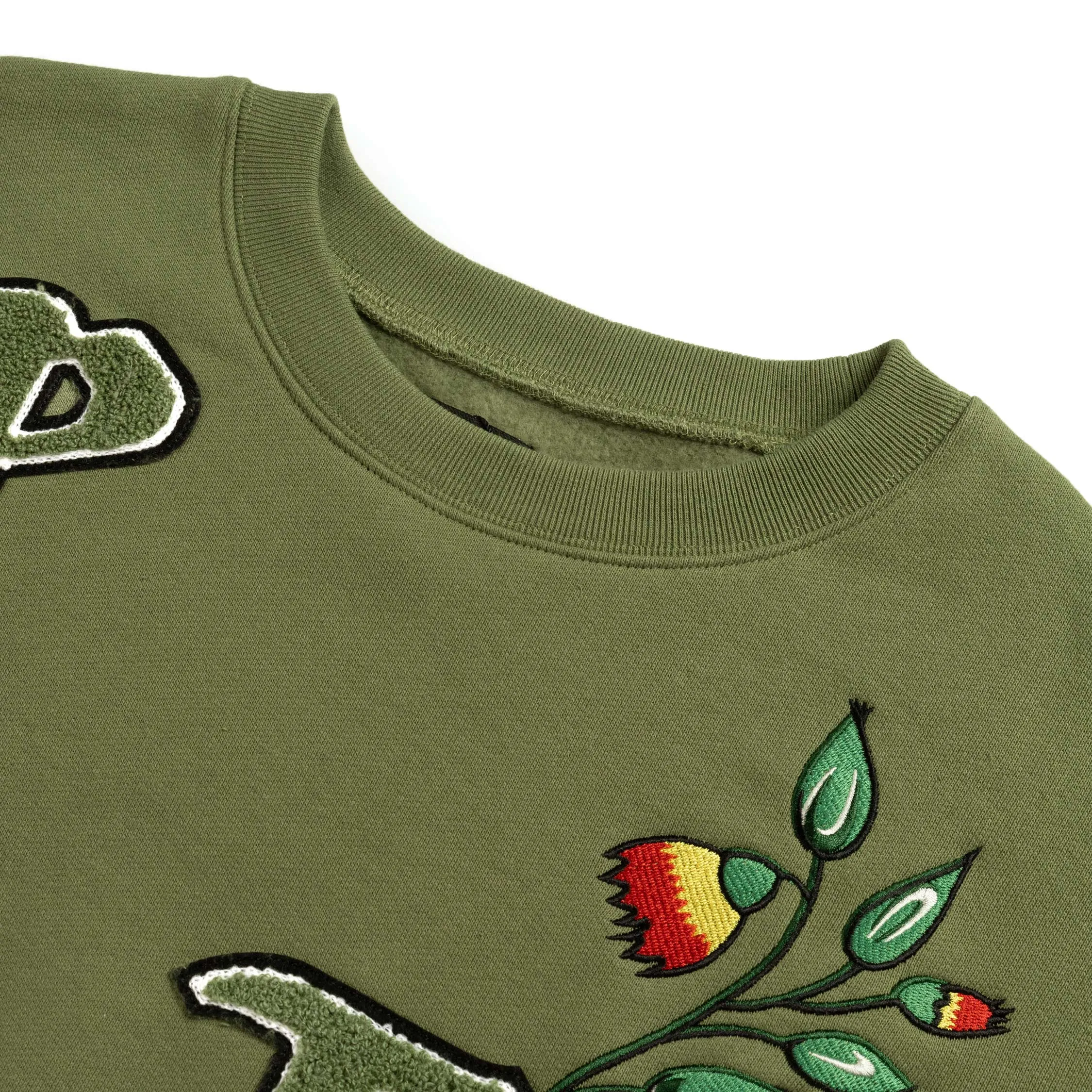 Patta Flowers Crewneck Sweater sold by Asphalt Gold product image thumbnail 5