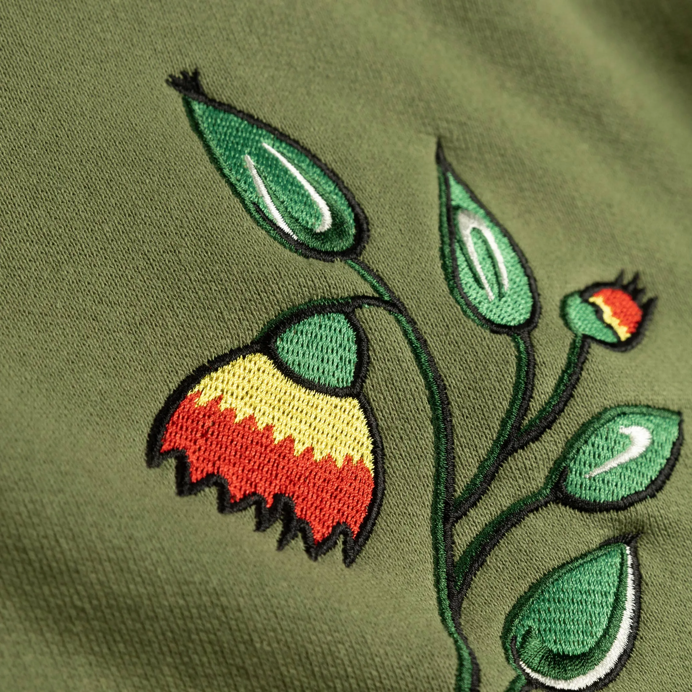 Patta Flowers Crewneck Sweater sold by Asphalt Gold product image thumbnail 4