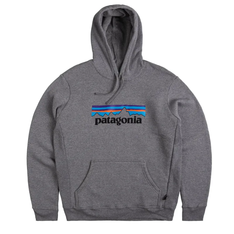 Patagonia P-6 Logo Uprisal Hoodie sold by Asphalt Gold