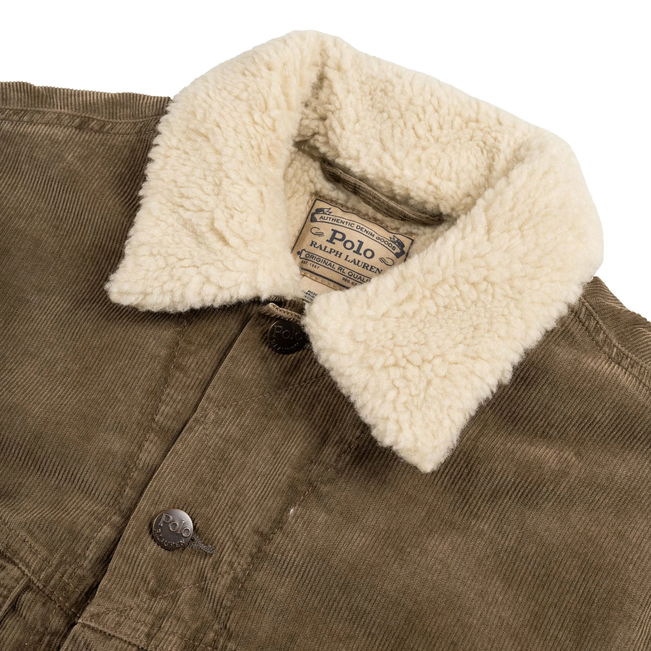 Polo Ralph Lauren Corduroy Trucker Jacket sold by Asphalt Gold product image thumbnail 2