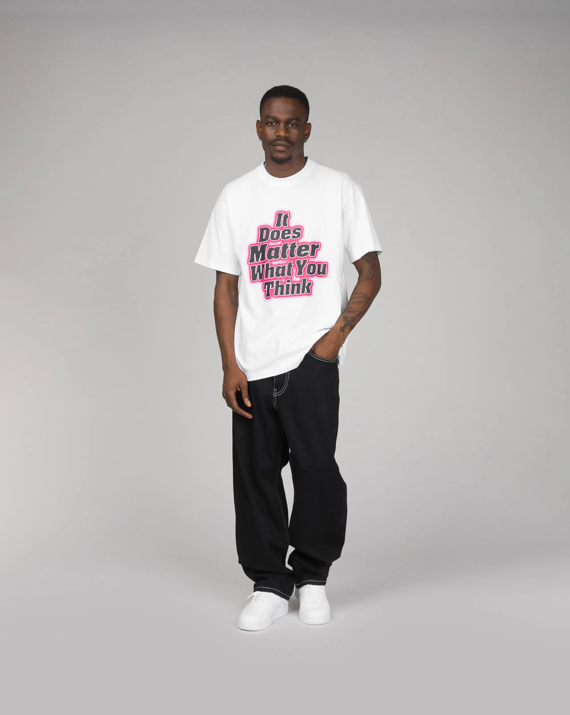 Patta It Does Matter What You Think Washed T-Shirt sold by Asphalt Gold product image thumbnail 2