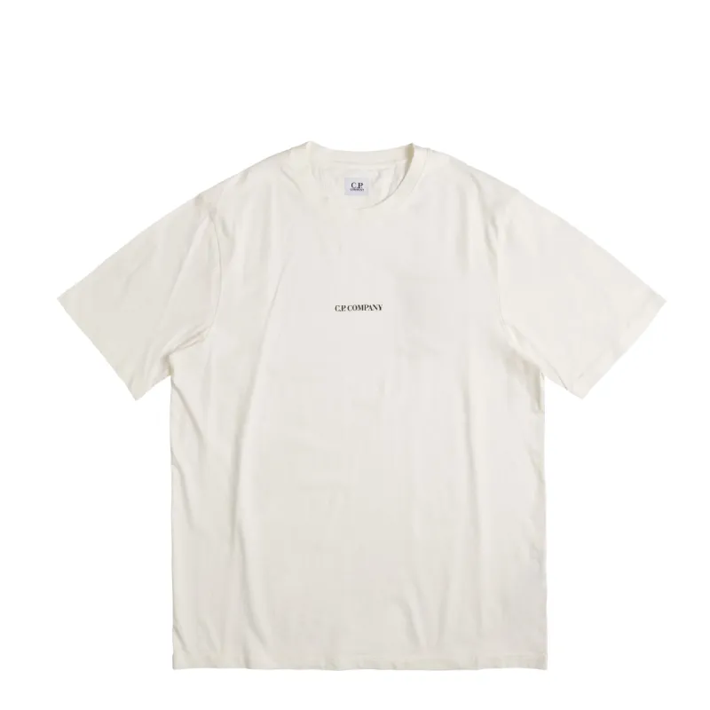 C.P. Company 30/1 Jersey Central Logo T-Shirt sold by Asphalt Gold