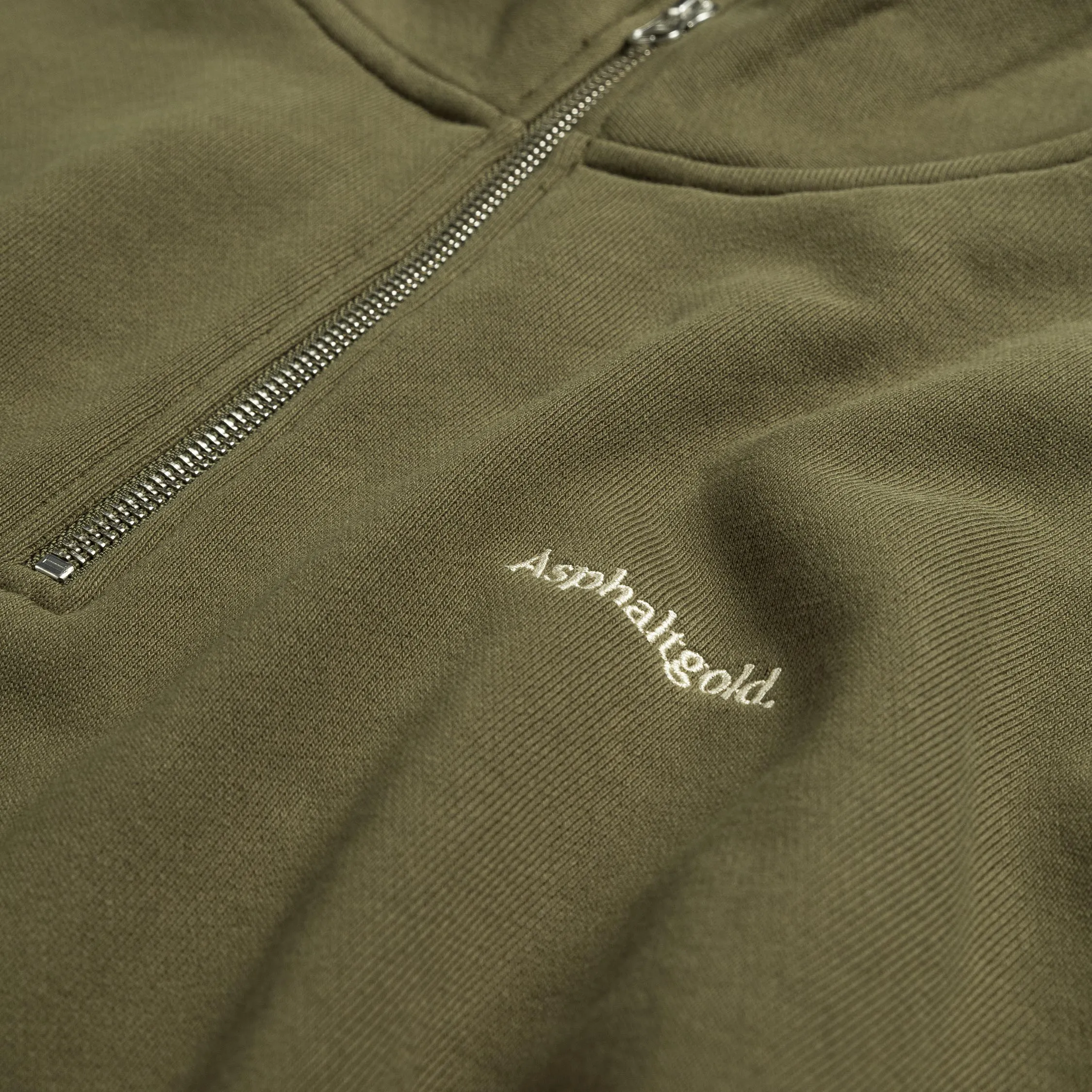 Asphaltgold *Never Enough.* Half Zip Sweater sold by Asphalt Gold product image thumbnail 4