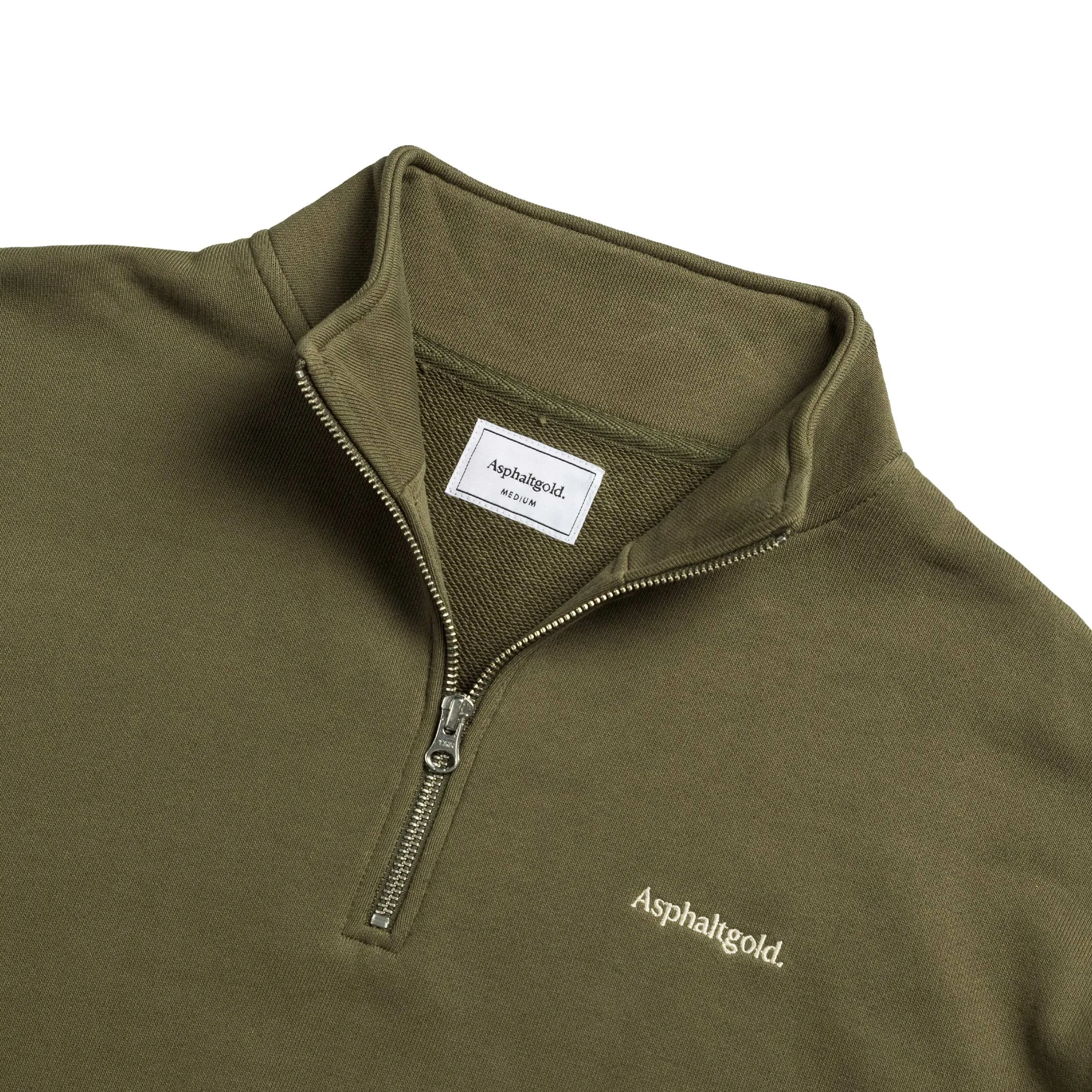 Asphaltgold *Never Enough.* Half Zip Sweater sold by Asphalt Gold product image thumbnail 3
