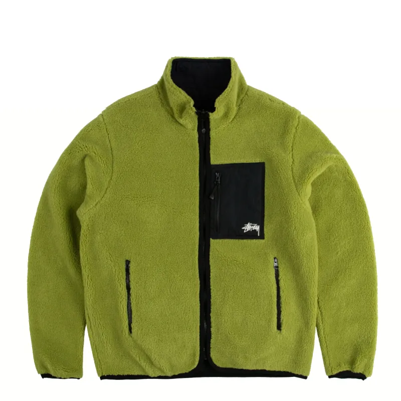 Stussy Sherpa Reversible Jacket sold by Asphalt Gold