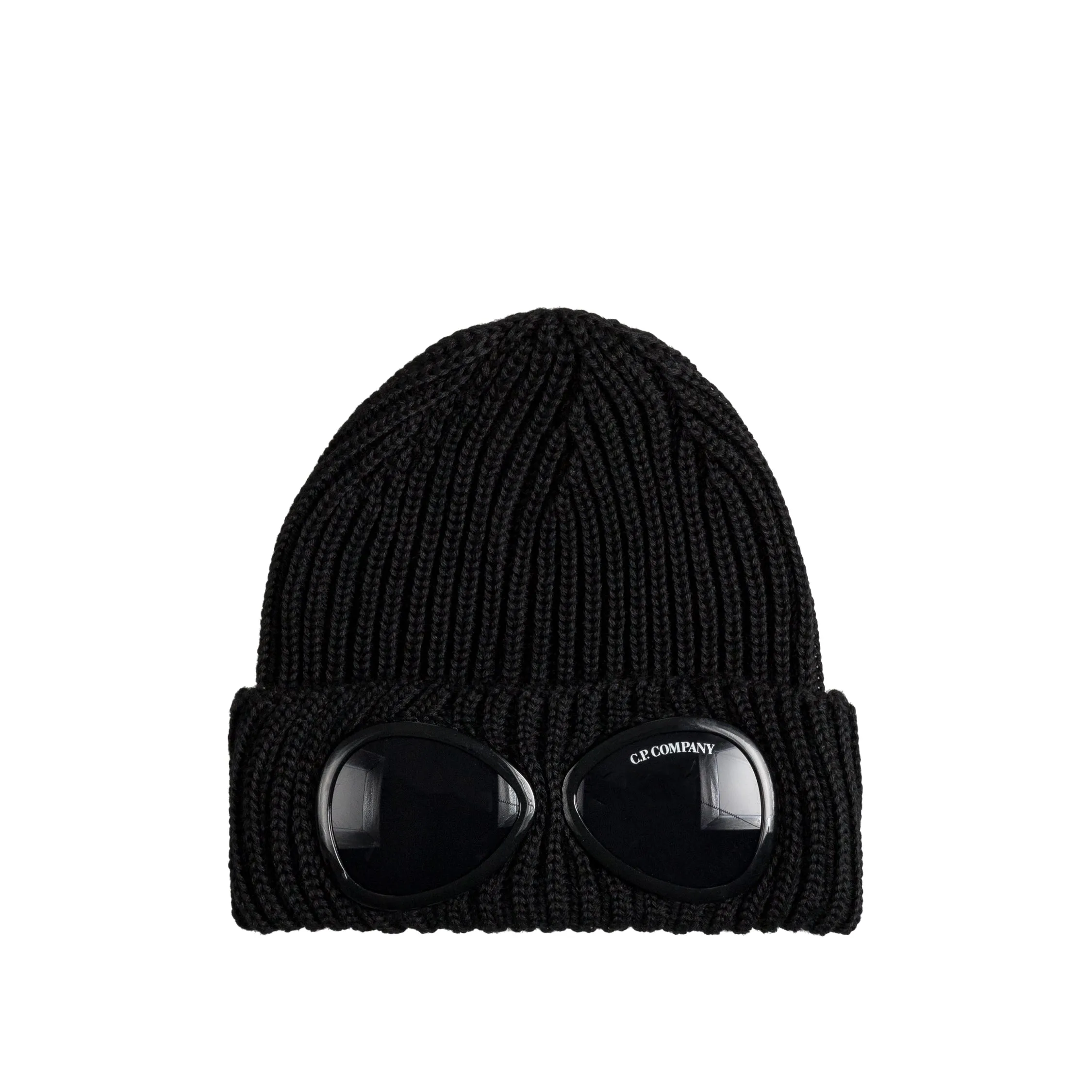 C.P. Company Extra Fine Merino Wool Goggle Beanie sold by Asphalt Gold