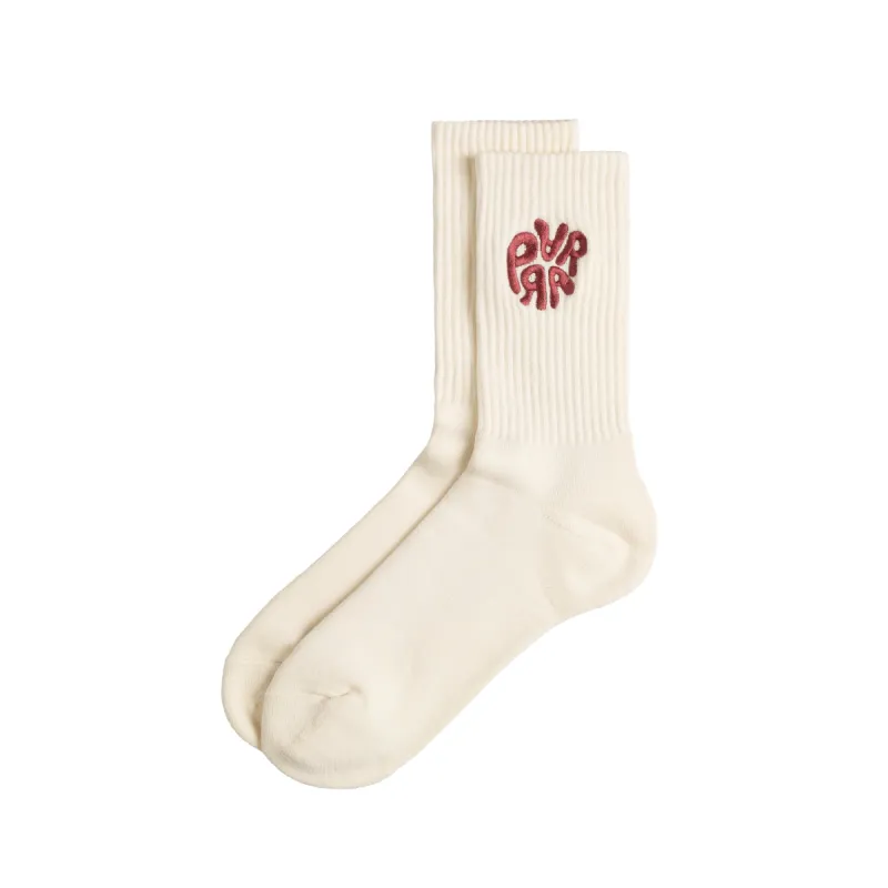 By Parra 1976 Logo Crew Socks sold by Asphalt Gold