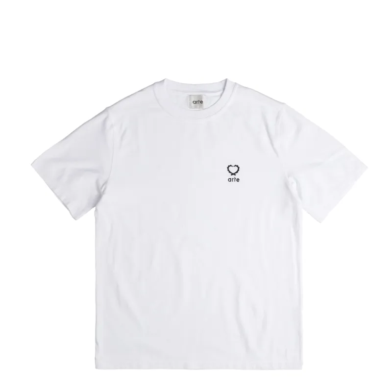 Arte Antwerp Teo Small Heart T-Shirt sold by Asphalt Gold